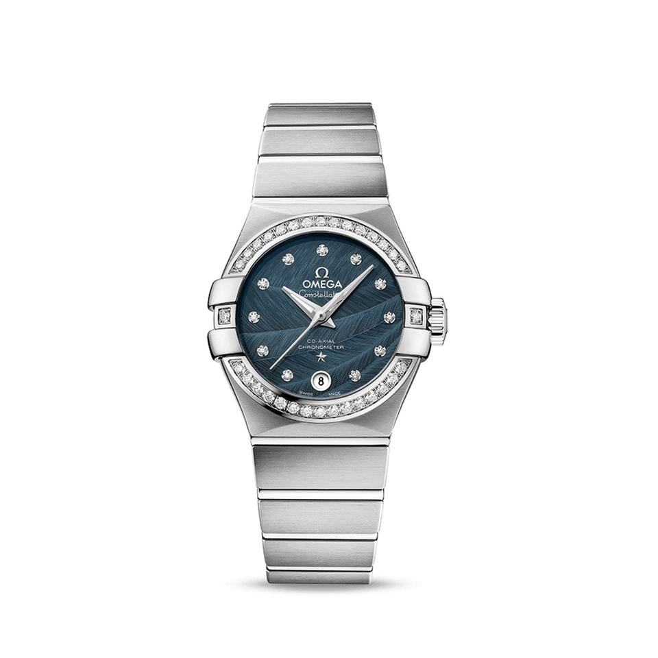 Omega Constellation Ladies CO‑AXIAL CHRONOMETER 27 MM ladies watch 123.15.27.20.53.001