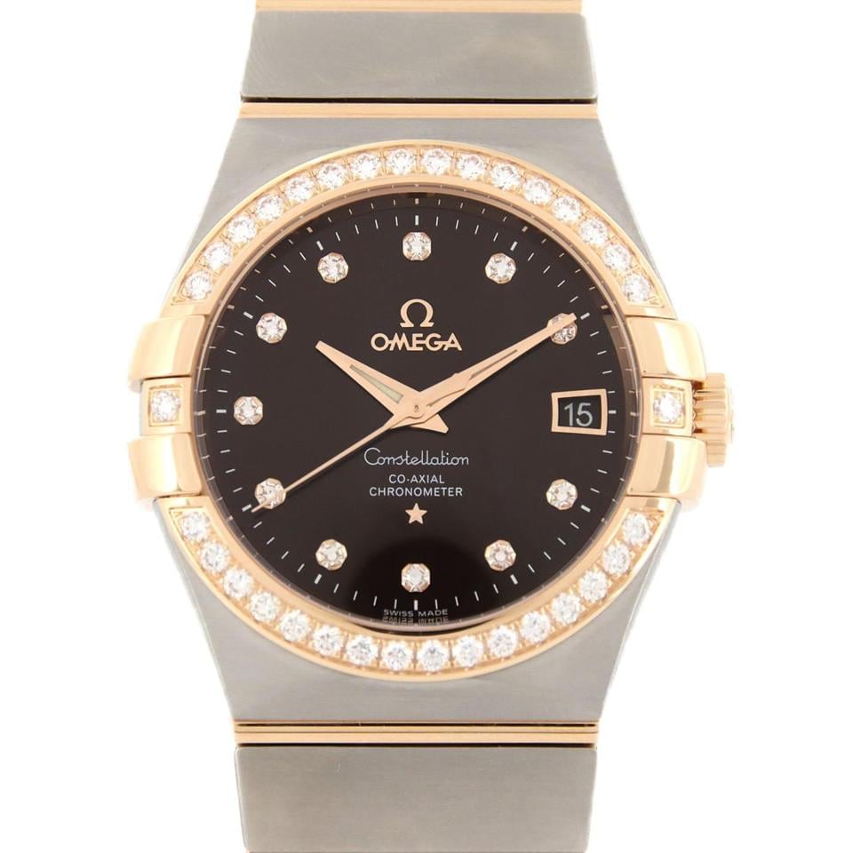 Omega Constellation Ladies[] Omega Constellation Brushed RG Combination/D-11 P 123.25.35.20.63.001 SSx PG ...
