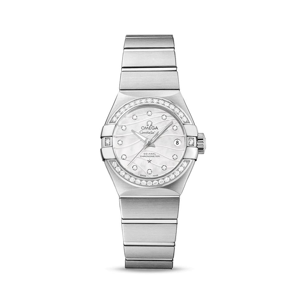 Omega Constellation Ladies CO‑AXIAL CHRONOMETER ladies watch 123.15.27.20.55.002