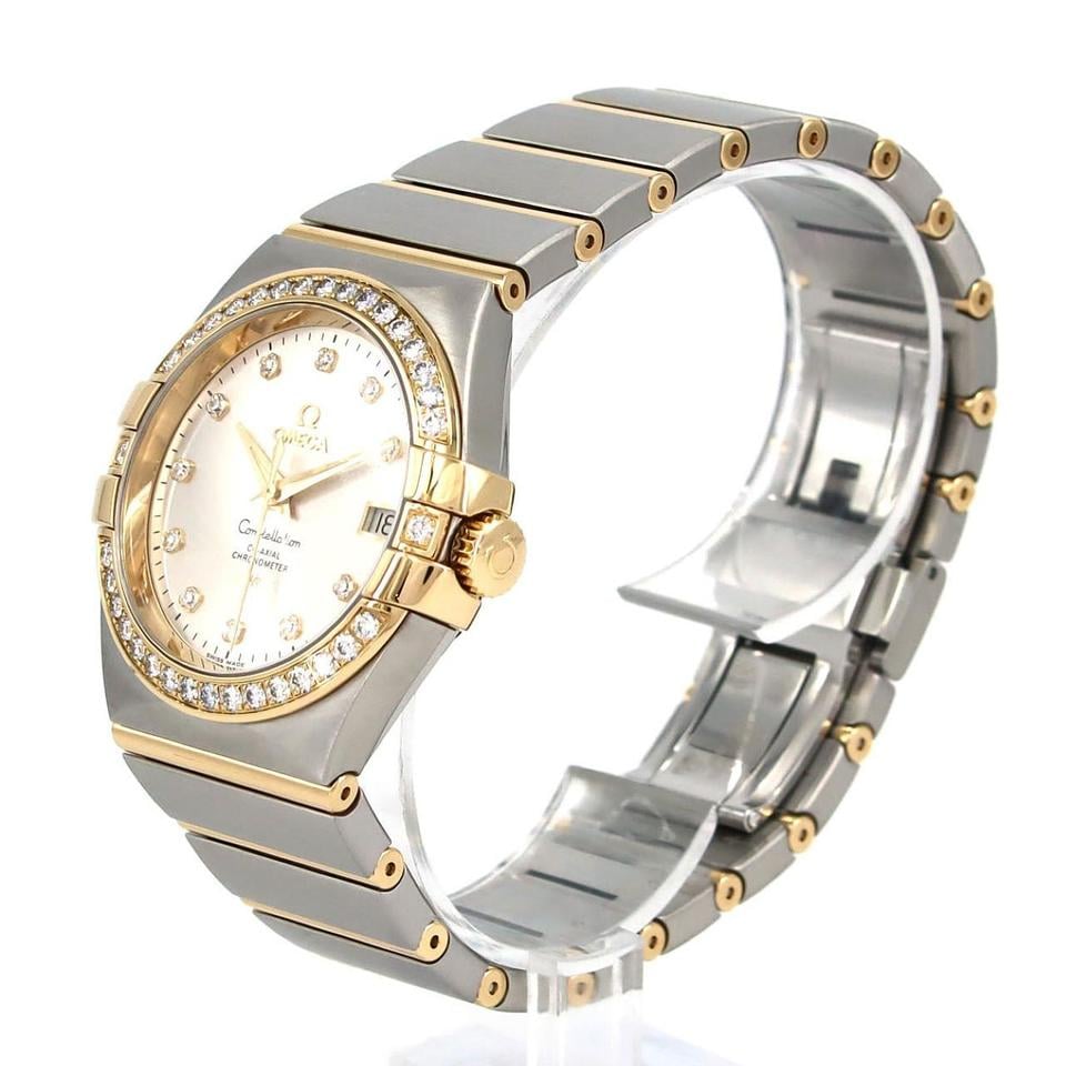 Omega Constellation Ladies[] Omega Constellation YG Combination/D-11 P 123.25.35.20.52.002 SSx YG Mechanic...