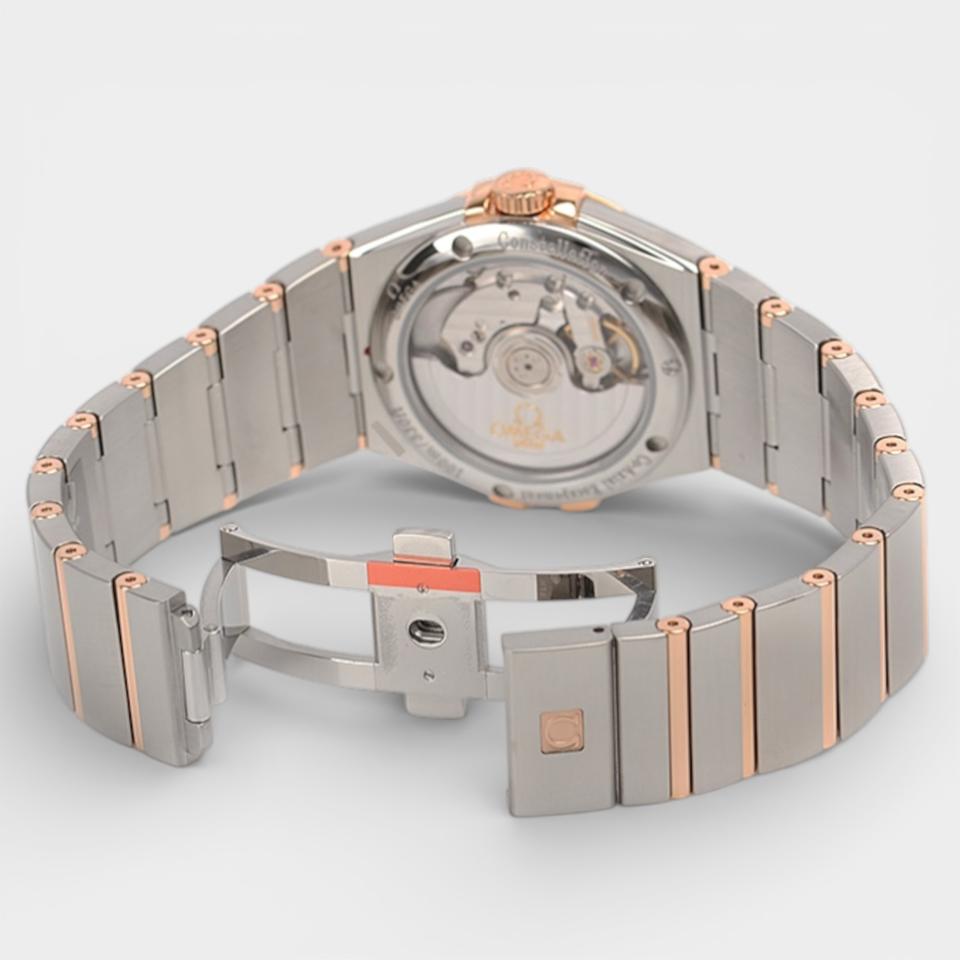 Omega Constellation Ladies Steel&Red gold / 35 mm / Box&Papers / 123.25.35.20.52.003