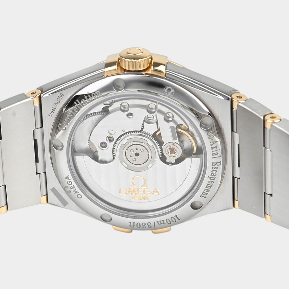 Omega Constellation Ladies Diamonds / Steel&Yellow gold / 35 mm / 123.25.35.20.58.002