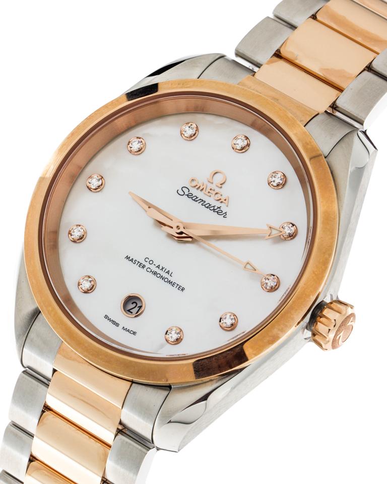 Omega Seamaster Aqua Terra Uomo/Donna - O22020382055001 - Seamaster Aqua Terra 150 M Co-Axial Master Chronometer Ladies’ 38 mm - O22020382055001