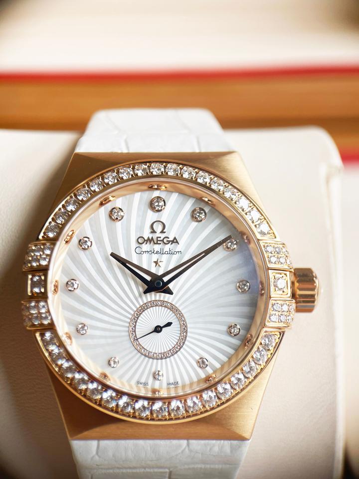Omega Constellation Ladies Brand new fullset(Box,book,warranty card,tag)