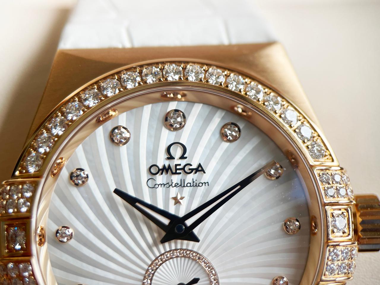 Omega Constellation Ladies Brand new fullset(Box,book,warranty card,tag)