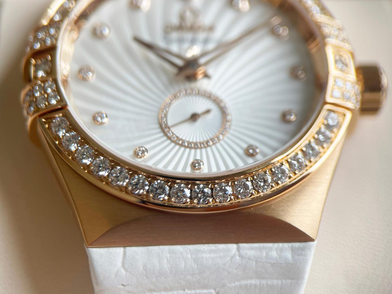 Omega Constellation Ladies Brand new fullset(Box,book,warranty card,tag)