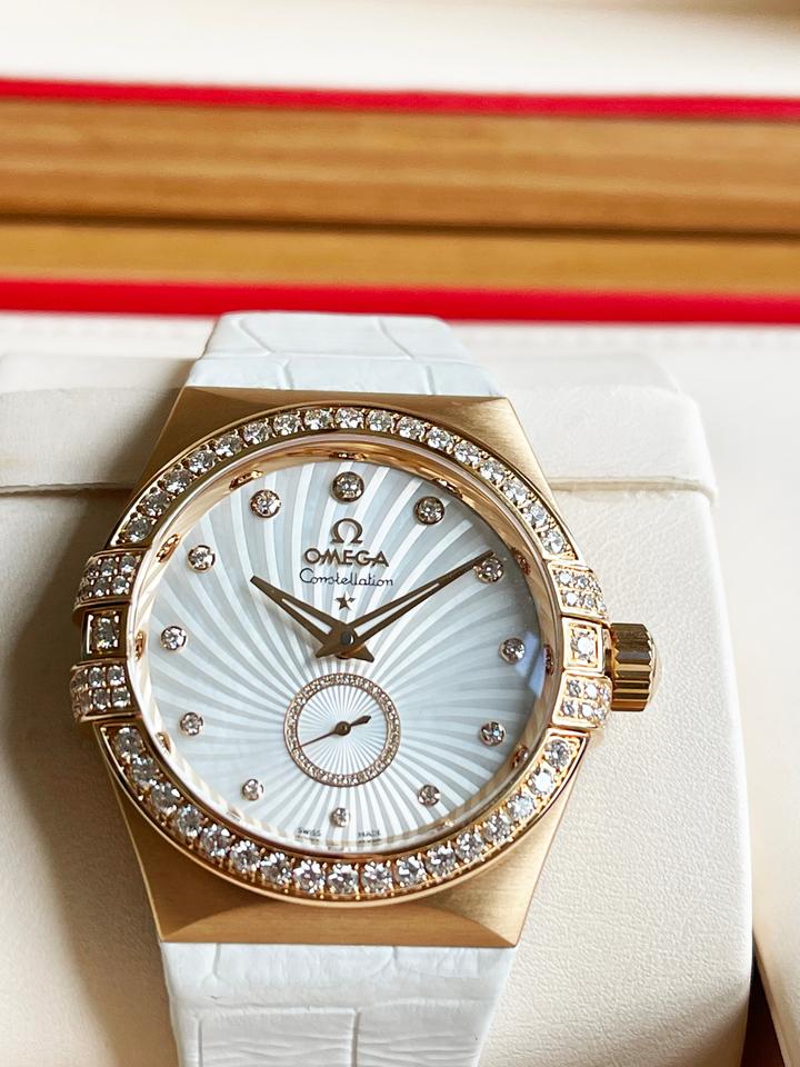 Omega Constellation Ladies Brand new fullset(Box,book,warranty card,tag)