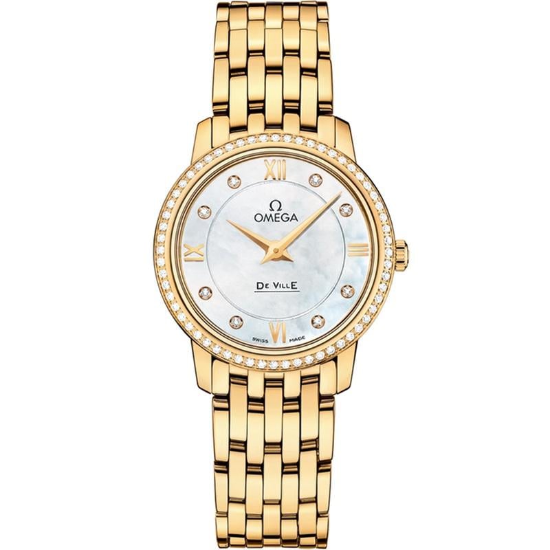 Omega De Ville Prestigequartz ladies watch 424.55.27.60.55.001