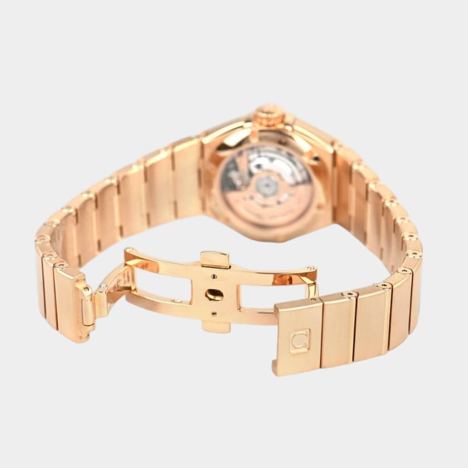 Omega Constellation Ladies Red gold / 27 mm / Box&Papers / 123.55.27.20.55.006