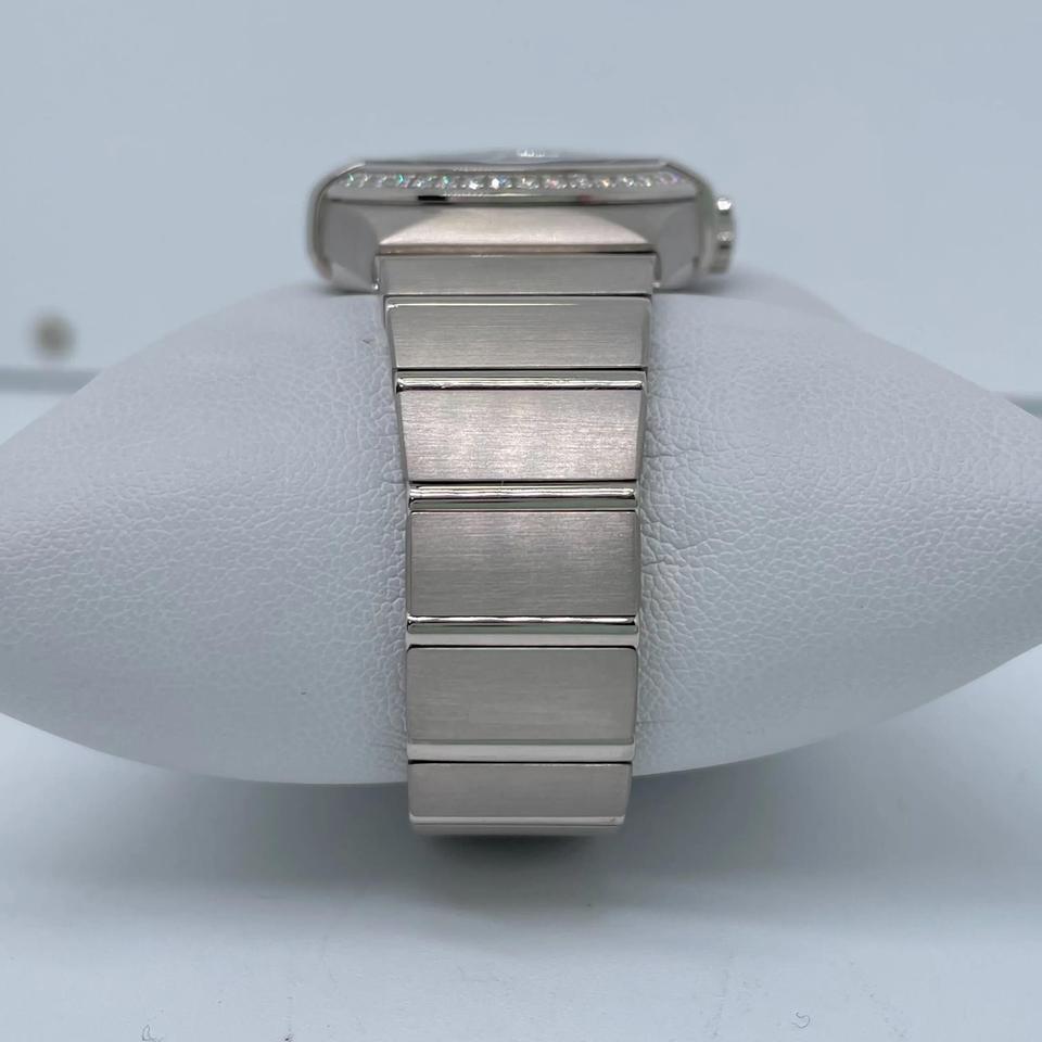 Omega Constellation Ladies18 K White Gold Black Dial Ladies Watch 123.55.31.20.51.001