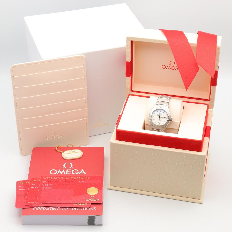 Omega Constellation Ladies Wrist Watch 131.10.29.20.02.001 Quartz SS NEW Women