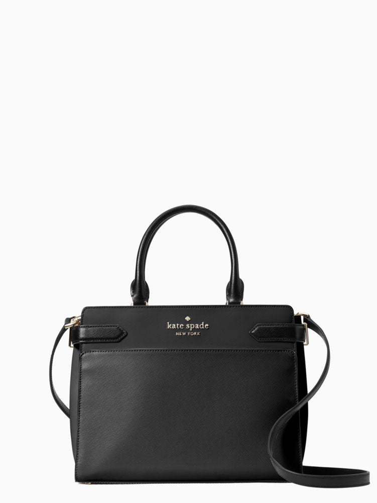 KateSpade Staci Medium Satchel Black