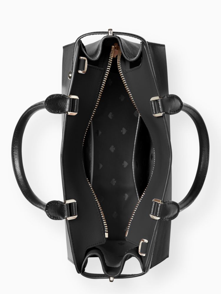 KateSpade Staci Medium Satchel Black