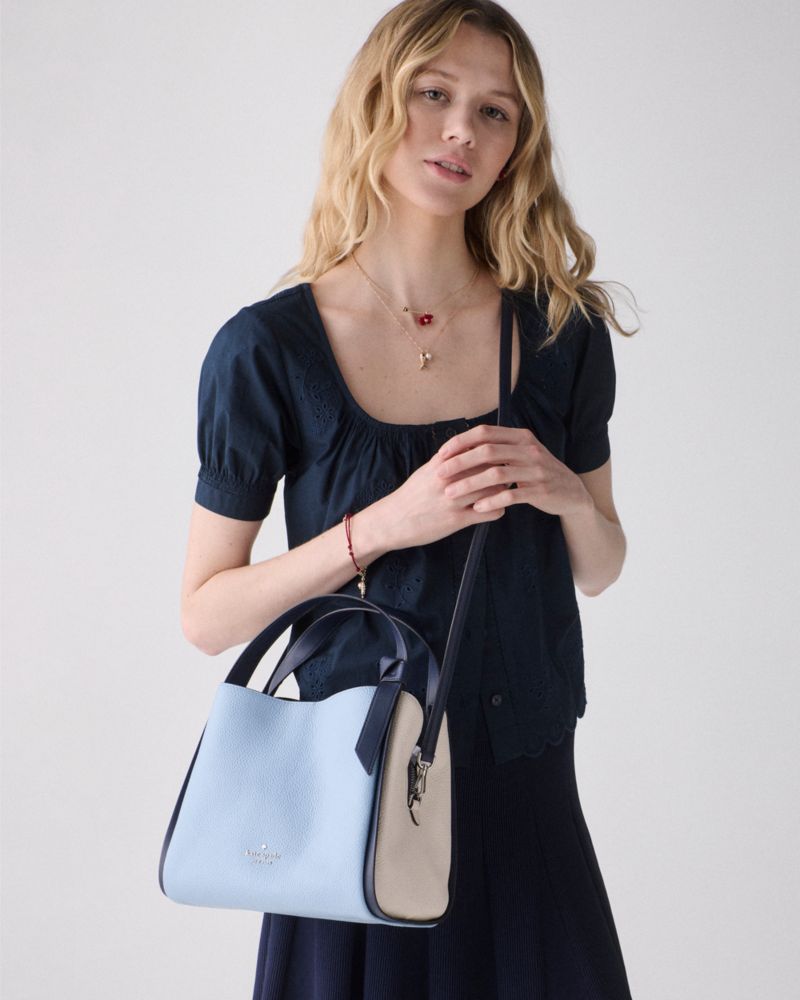 KateSpade Knott Colorblock Convertible Carryall North Star Multi