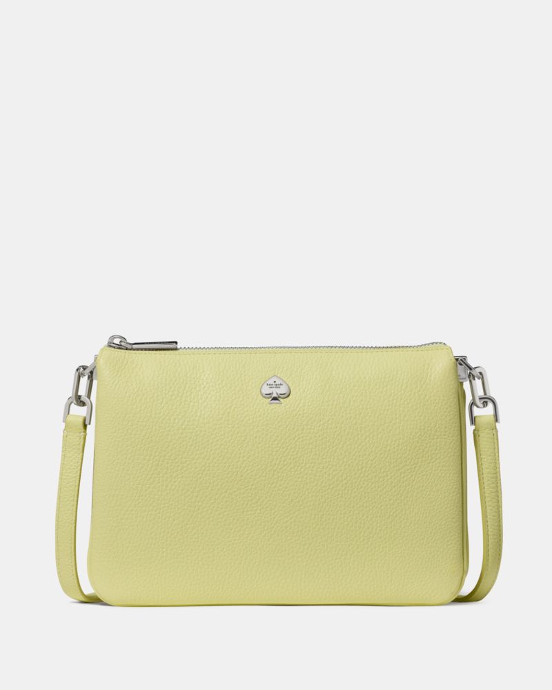 KateSpade Kayla Small Triple Compartment Crossbody Tennis Ball