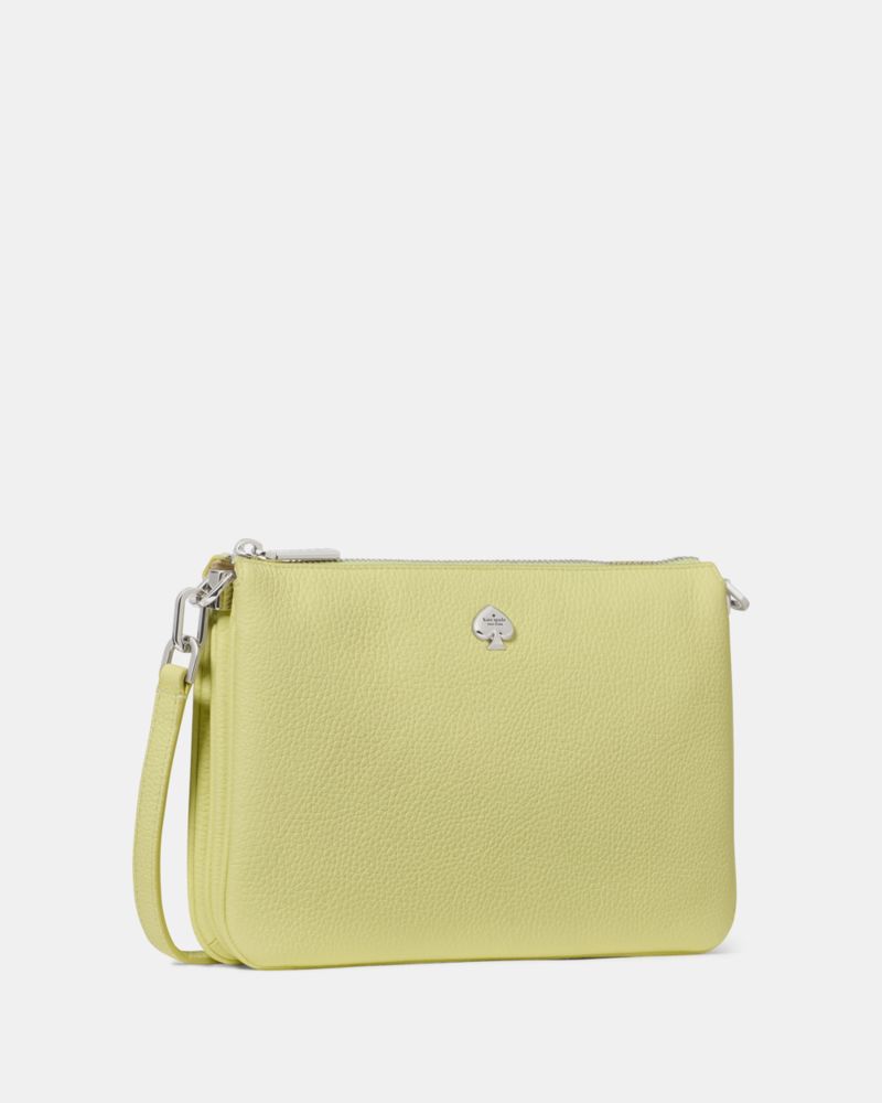 KateSpade Kayla Small Triple Compartment Crossbody Tennis Ball