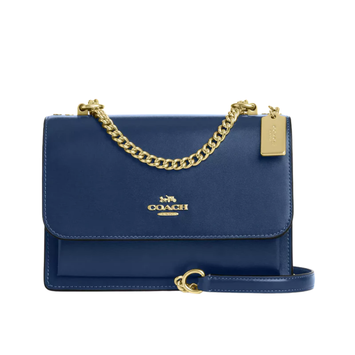 Coach Klare Crossbody Bag Gold Deep Blue