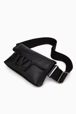 Valentino Garavani Noir Shoulder Bag in Nappa Leather