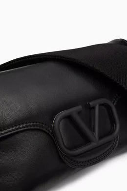 Valentino Garavani Noir Shoulder Bag in Nappa Leather