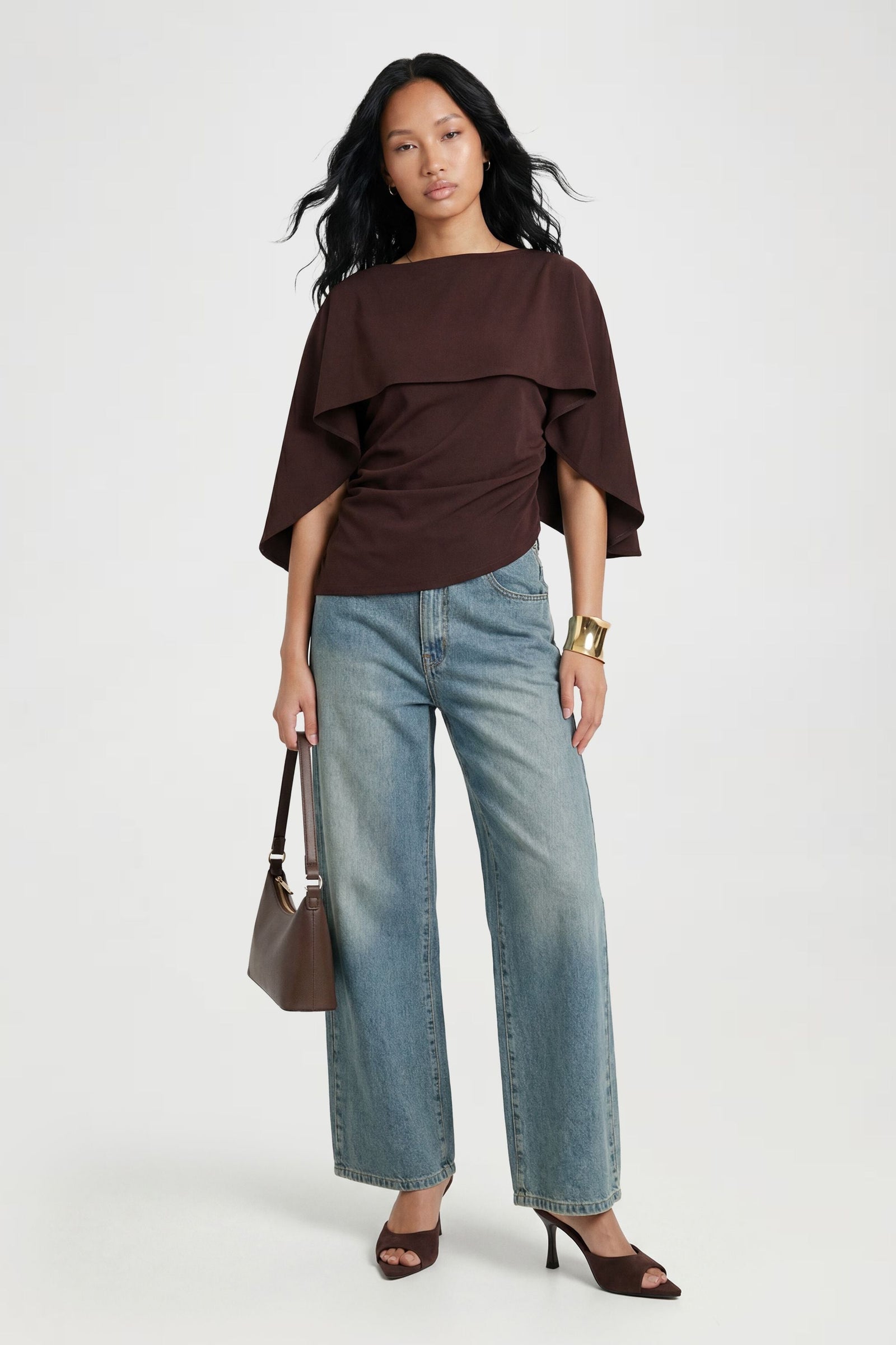 Cape Overlay Top