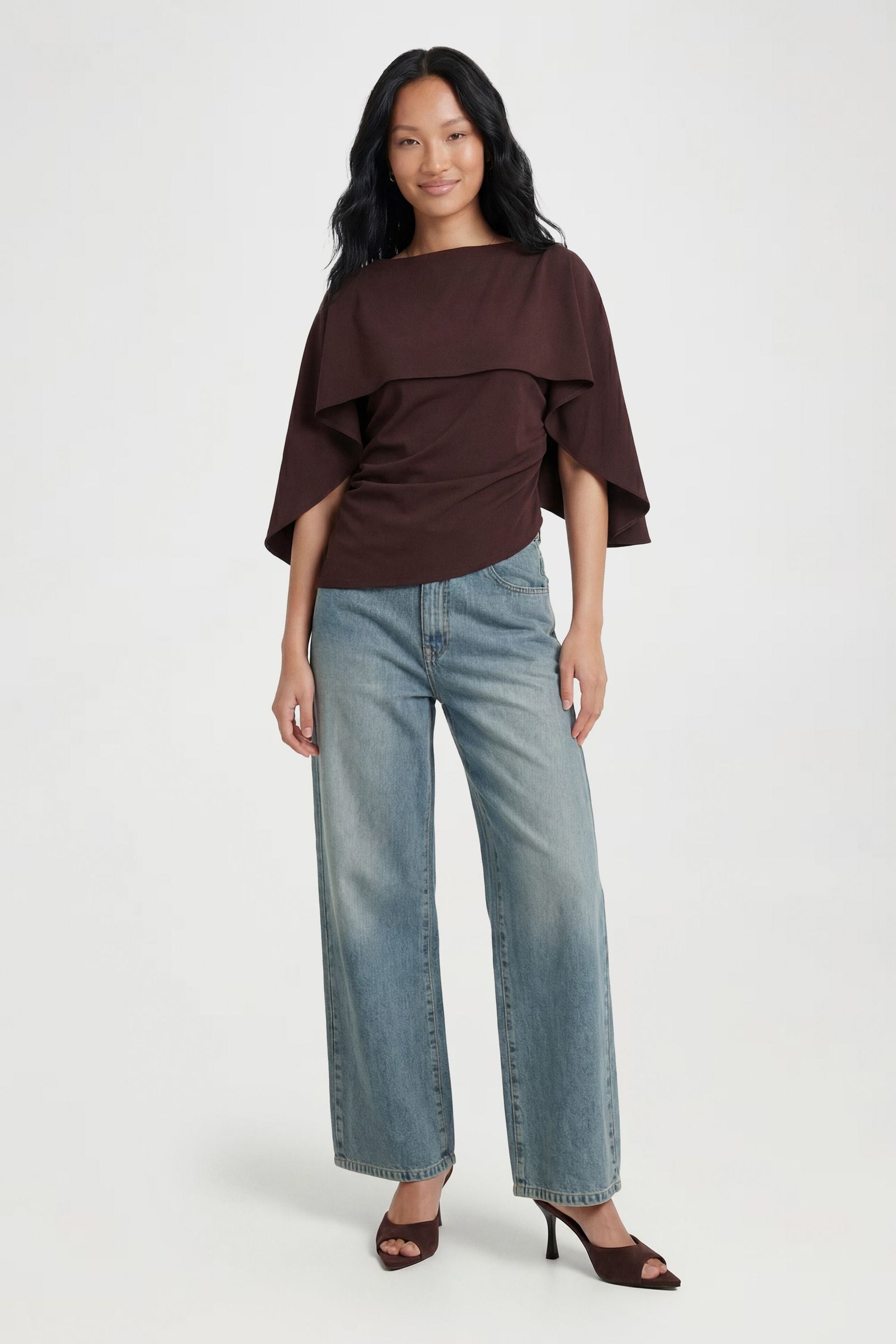 Cape Overlay Top