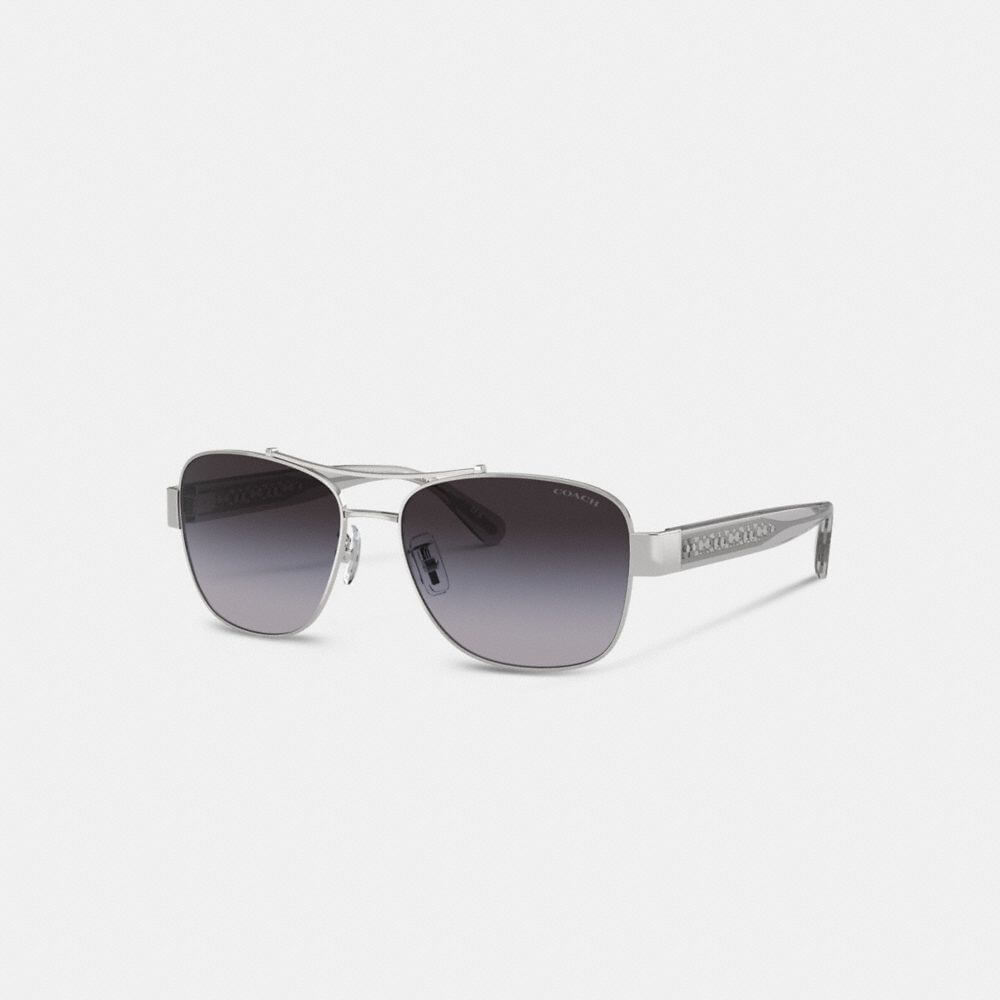 Signature Ombré Narrow Pilot Sunglasses