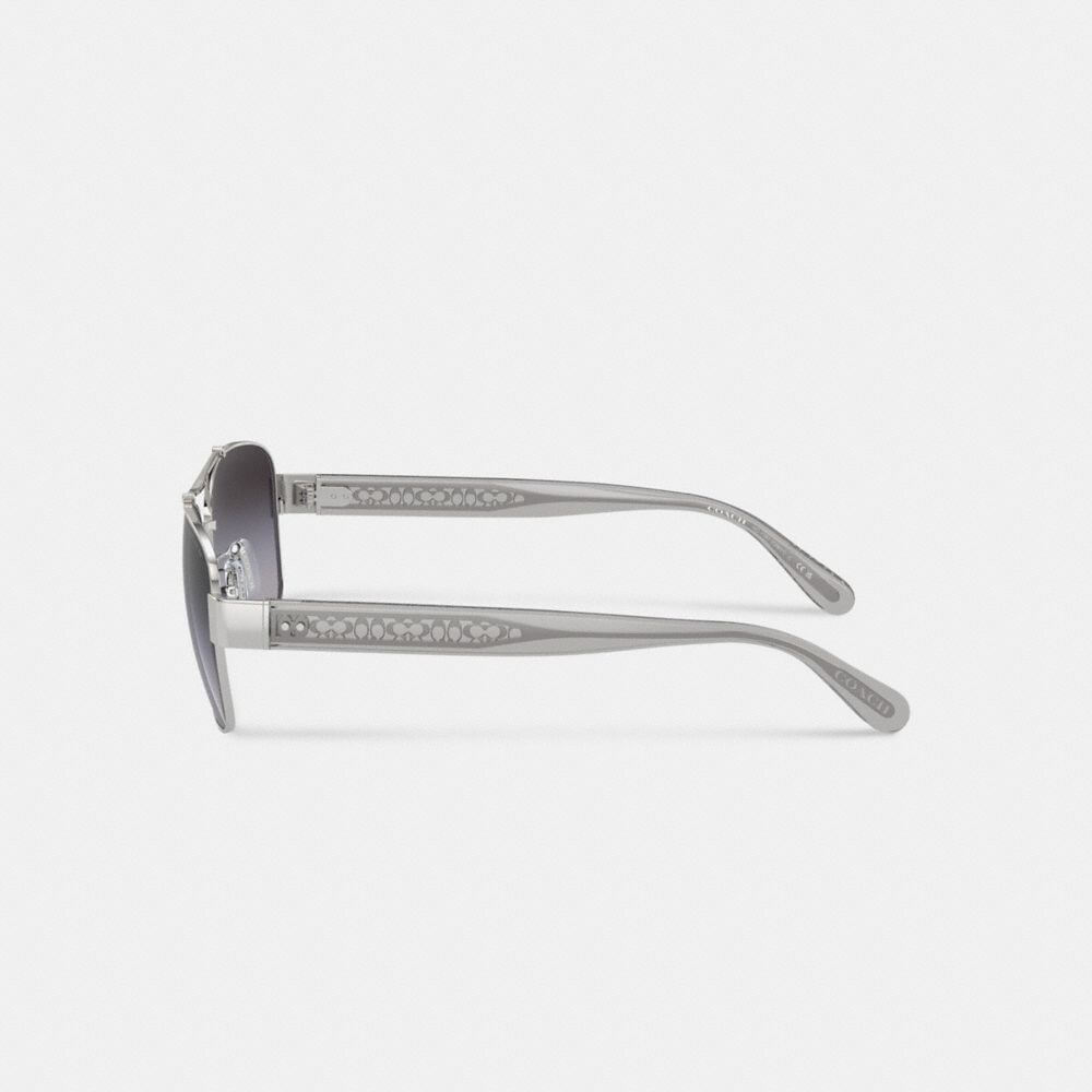 Signature Ombré Narrow Pilot Sunglasses