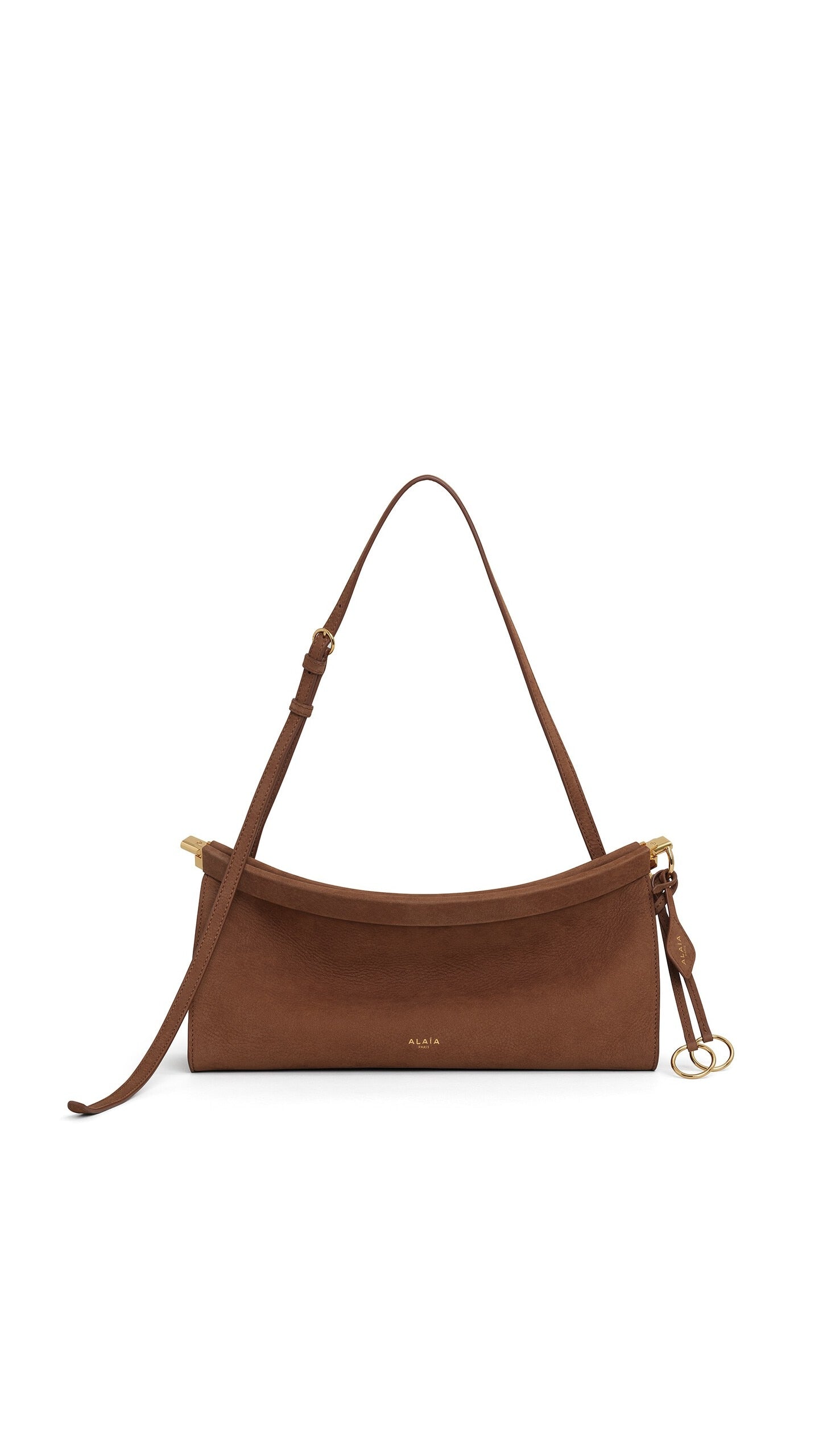 LE CLICK EAST WEST MEDIUM BAG IN NUBUCK
