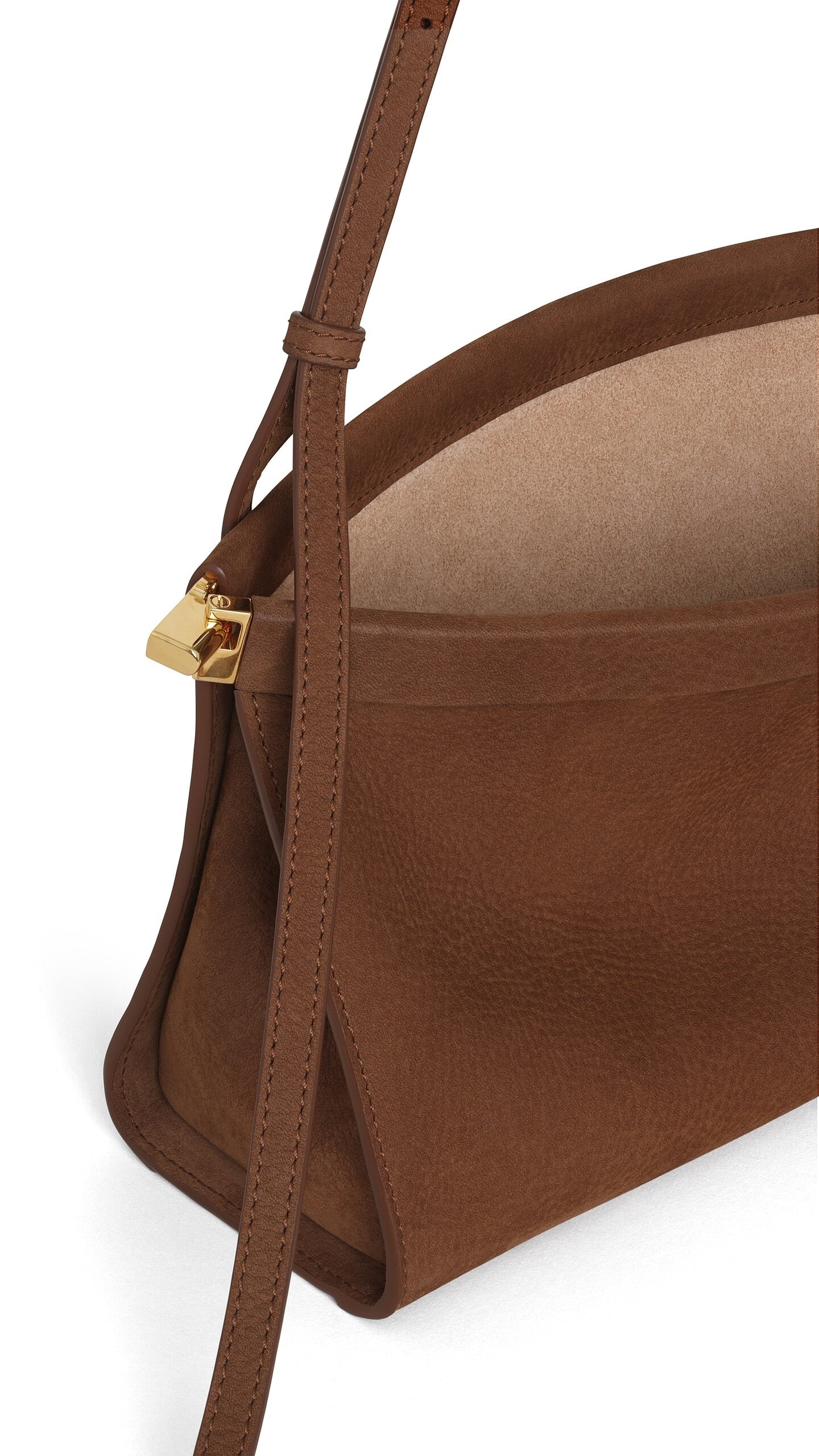 LE CLICK EAST WEST MEDIUM BAG IN NUBUCK