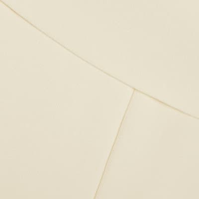Cream Knitted One Shoulder Bardot Top