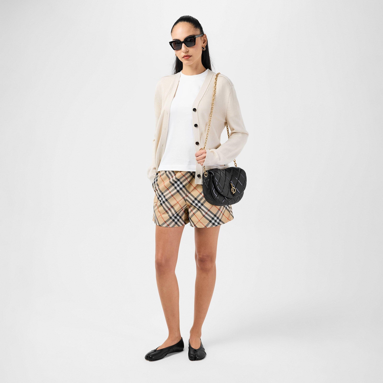 Quilted Rocking Horse Shoulder Bag