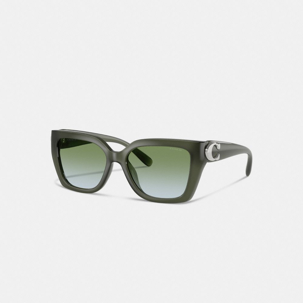 Maxi Sculpted C Square Cat Eye Sunglasses