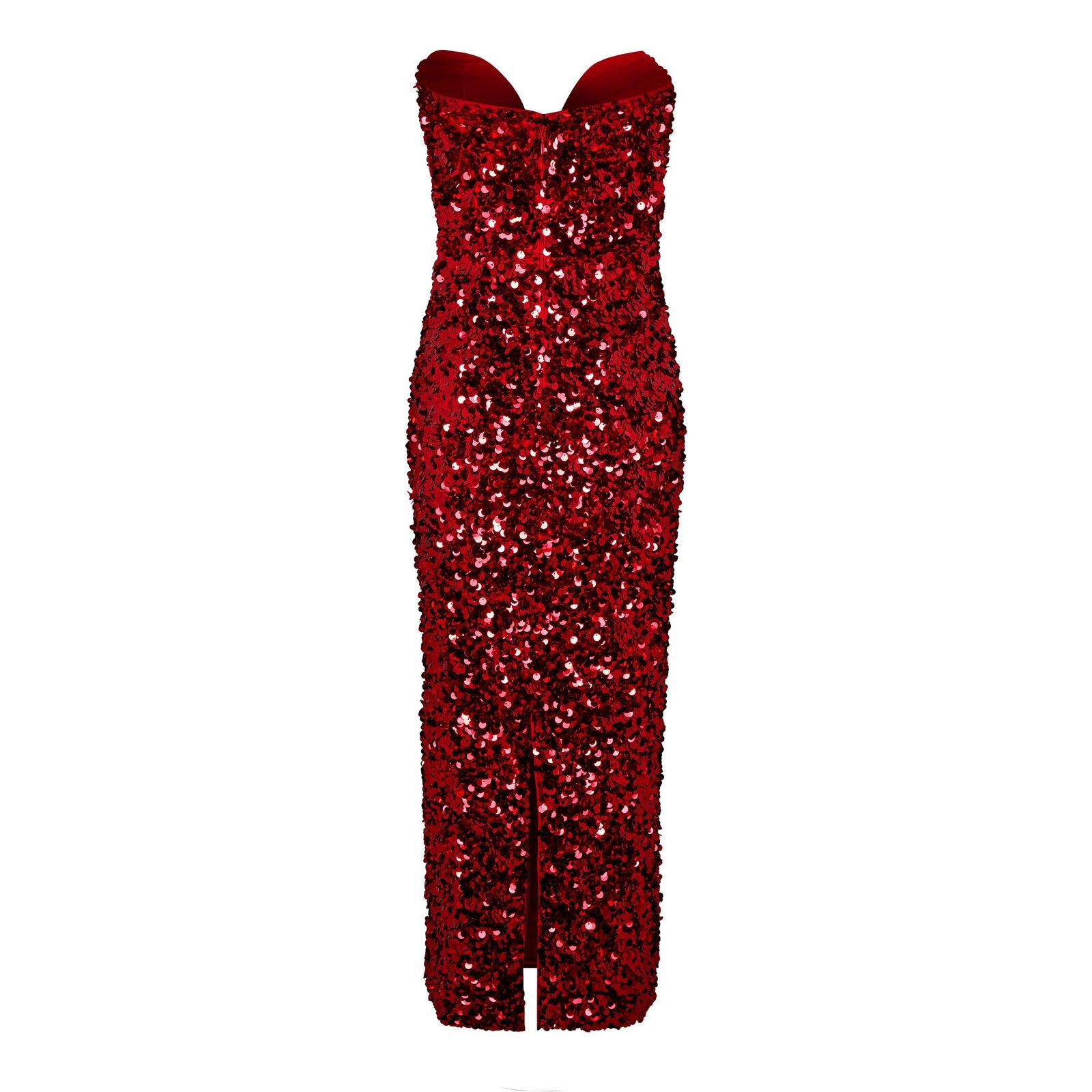 3d Sequin Midi Dress