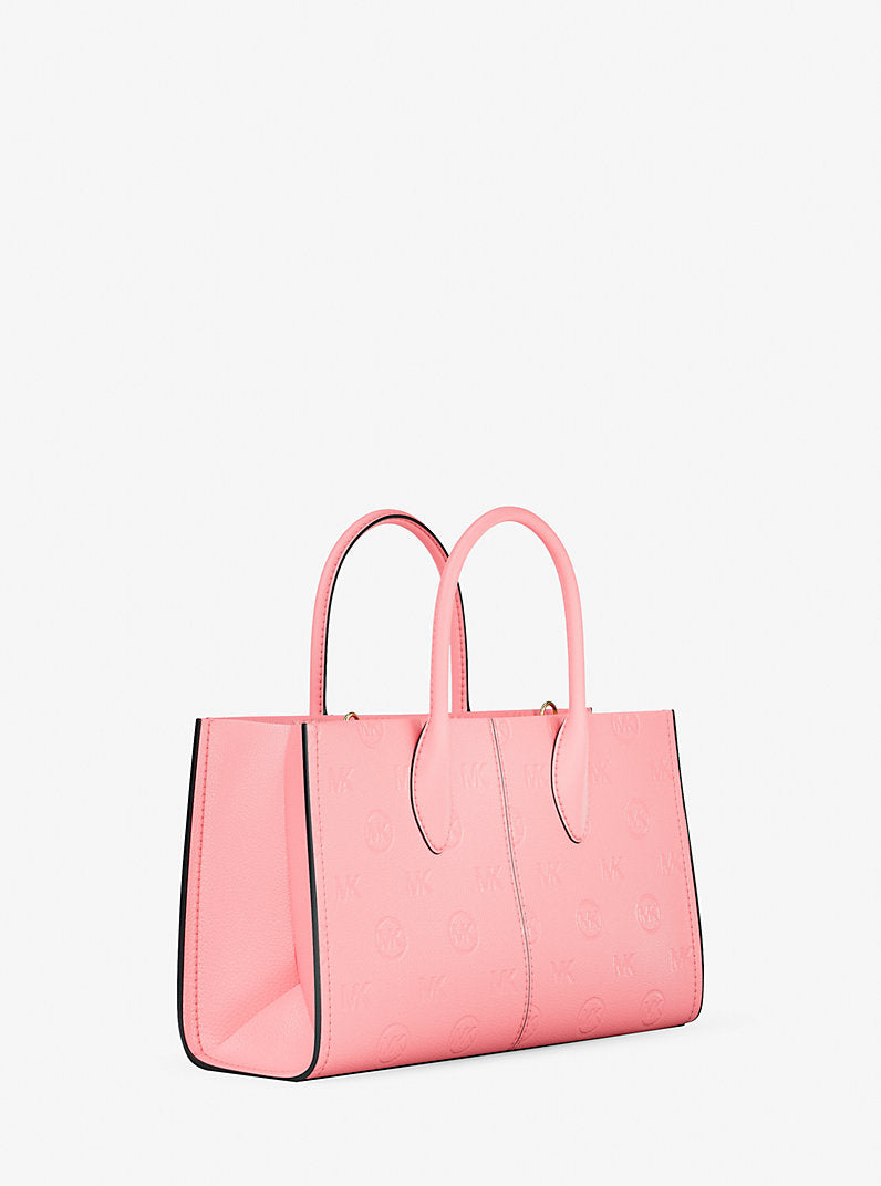 Mirella Medium Logo Debossed Satchel