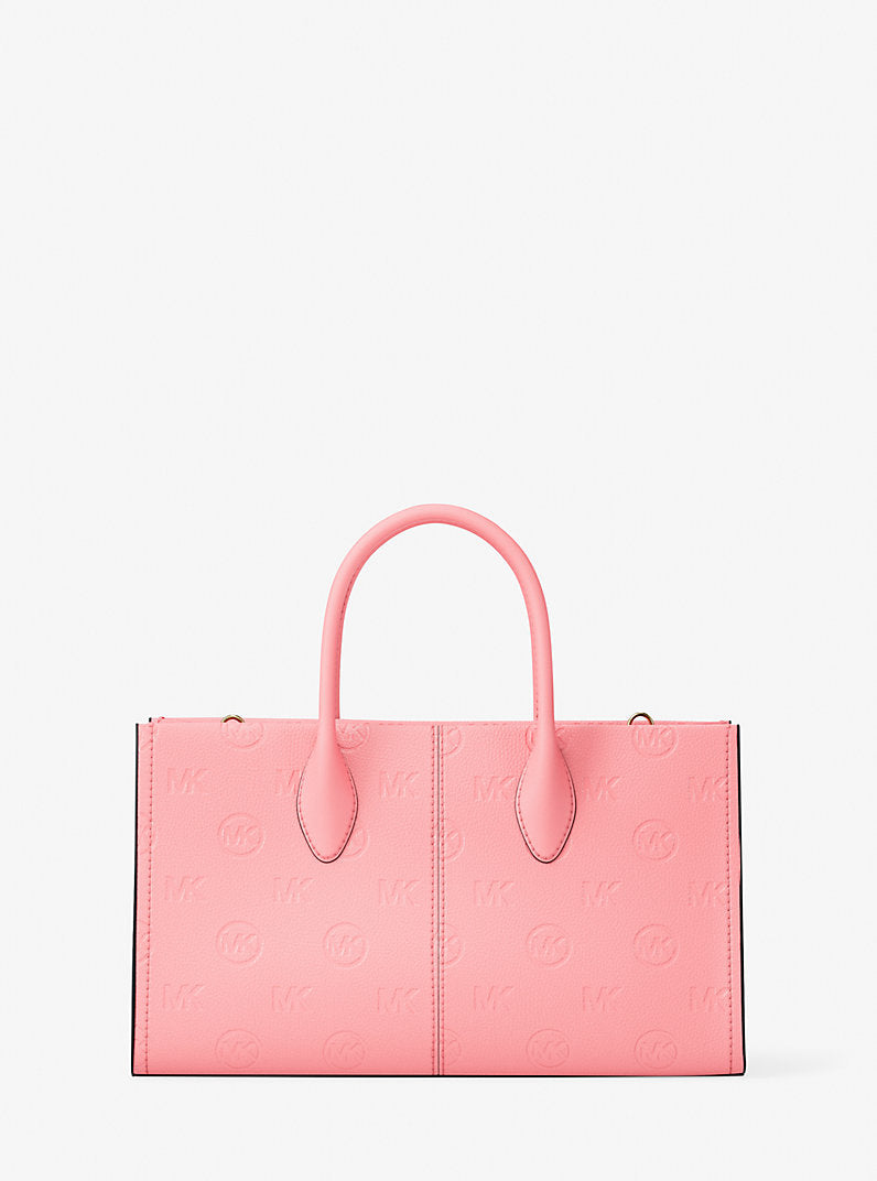Mirella Medium Logo Debossed Satchel