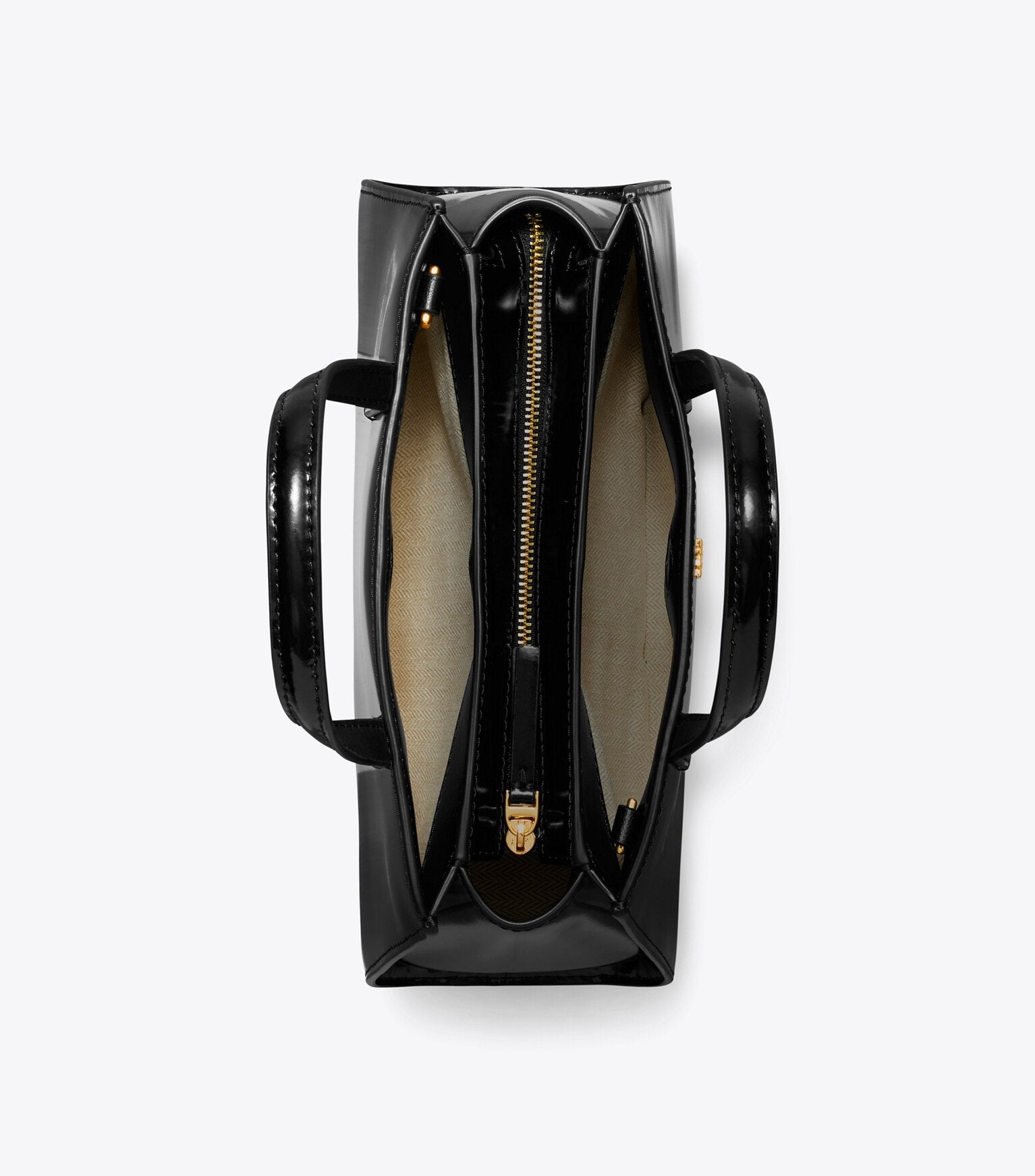 Mini Patent Leather Tote