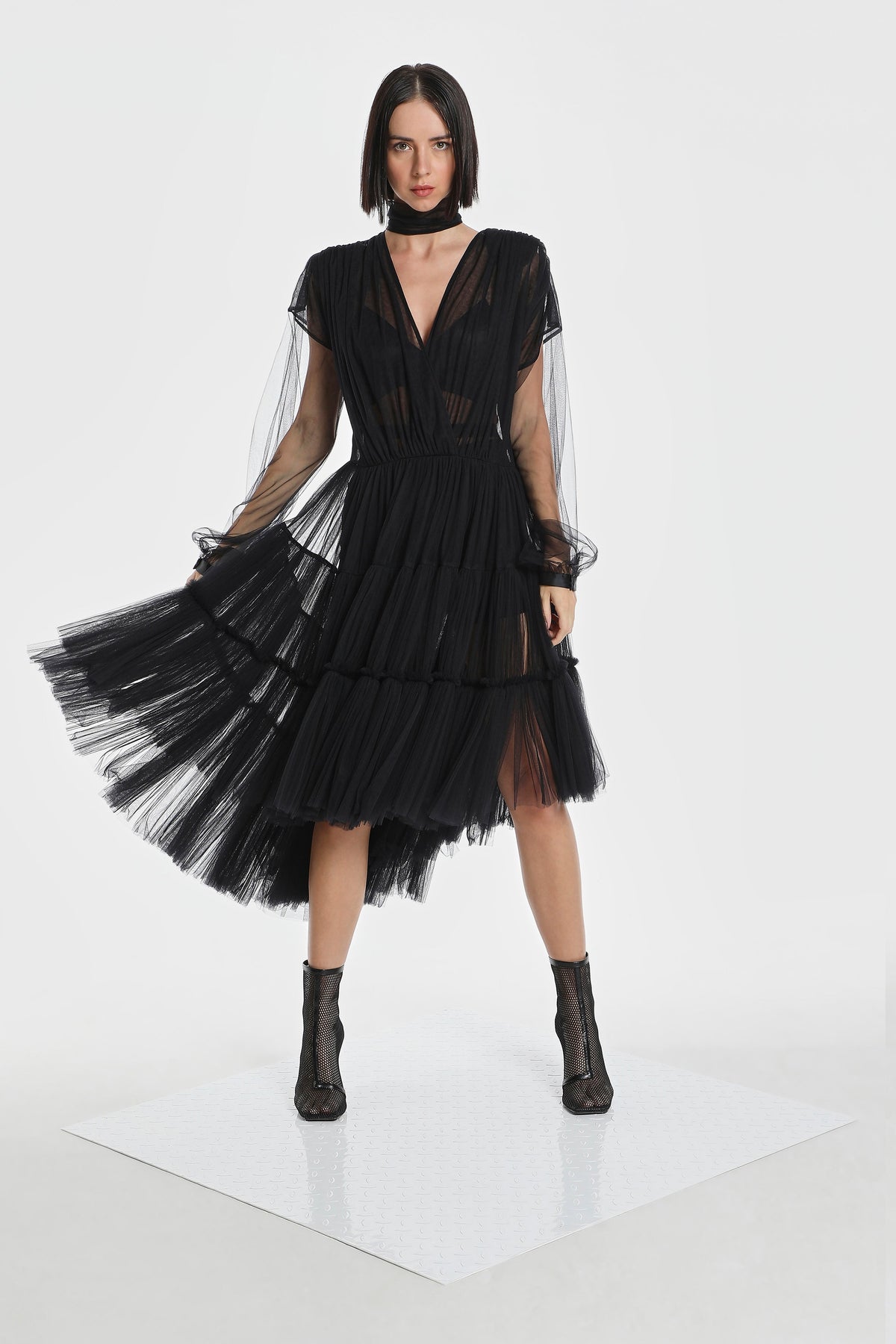 ALEXANDRA TULLE DRESS