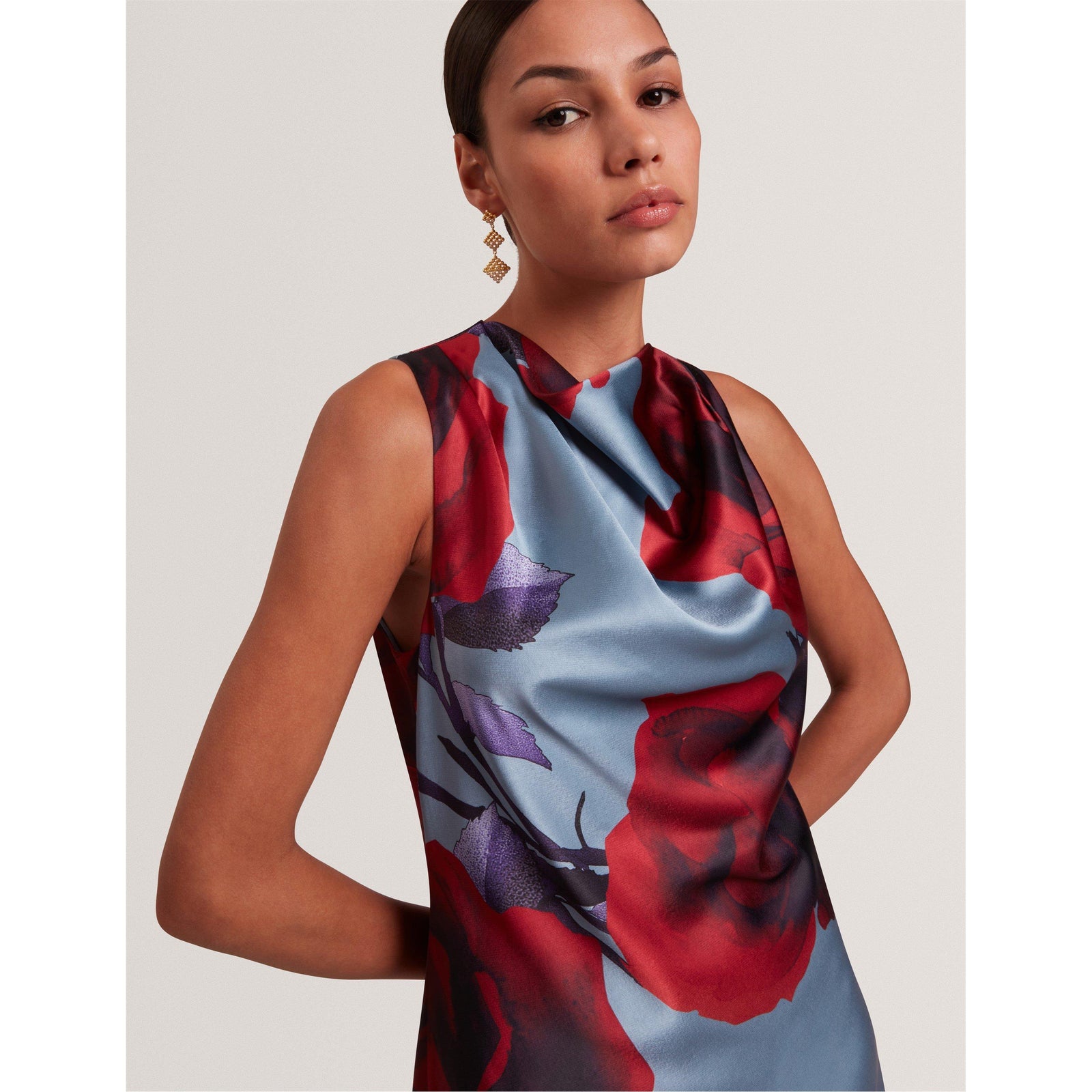 Print Tea Dress