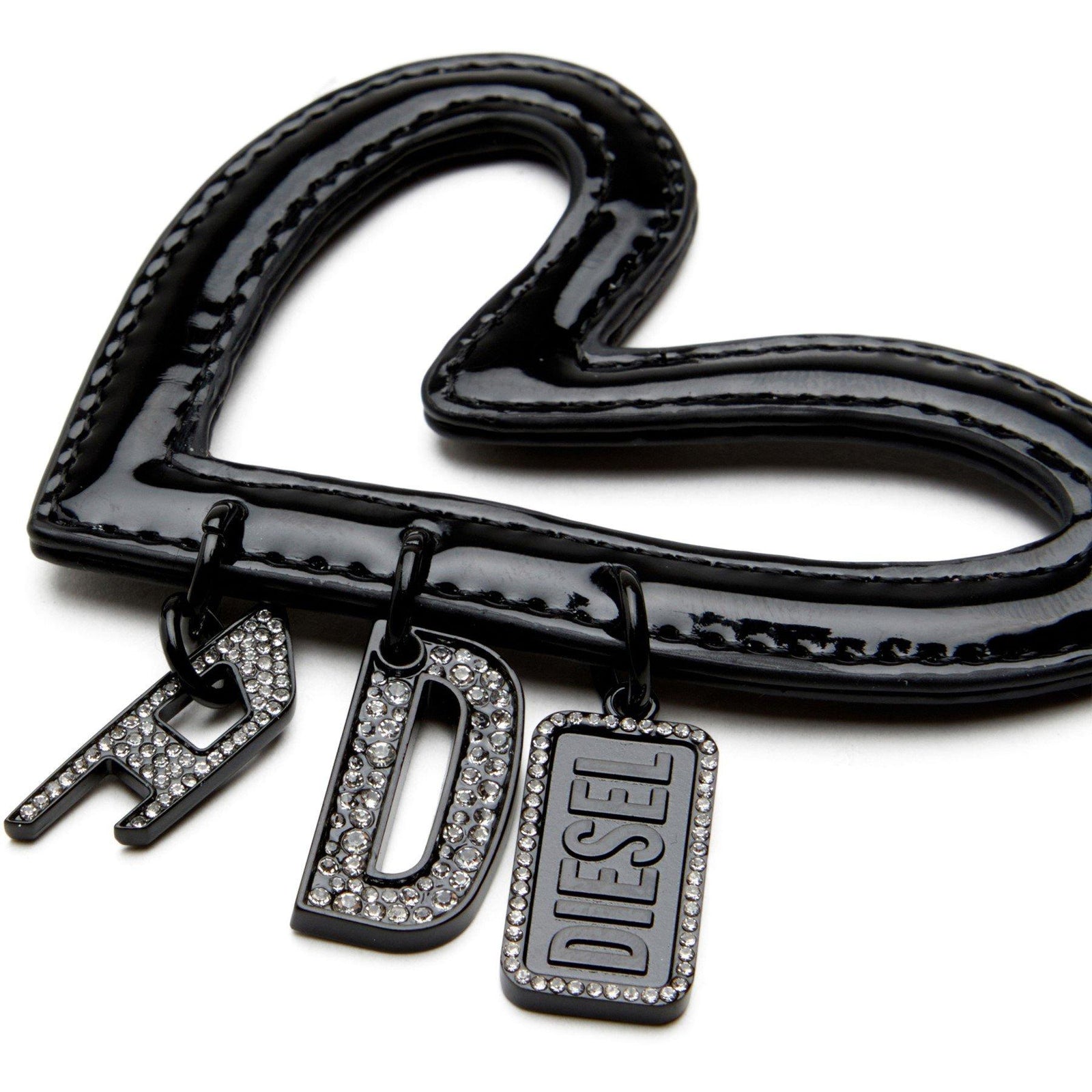 Diesel Heart Bag Charm