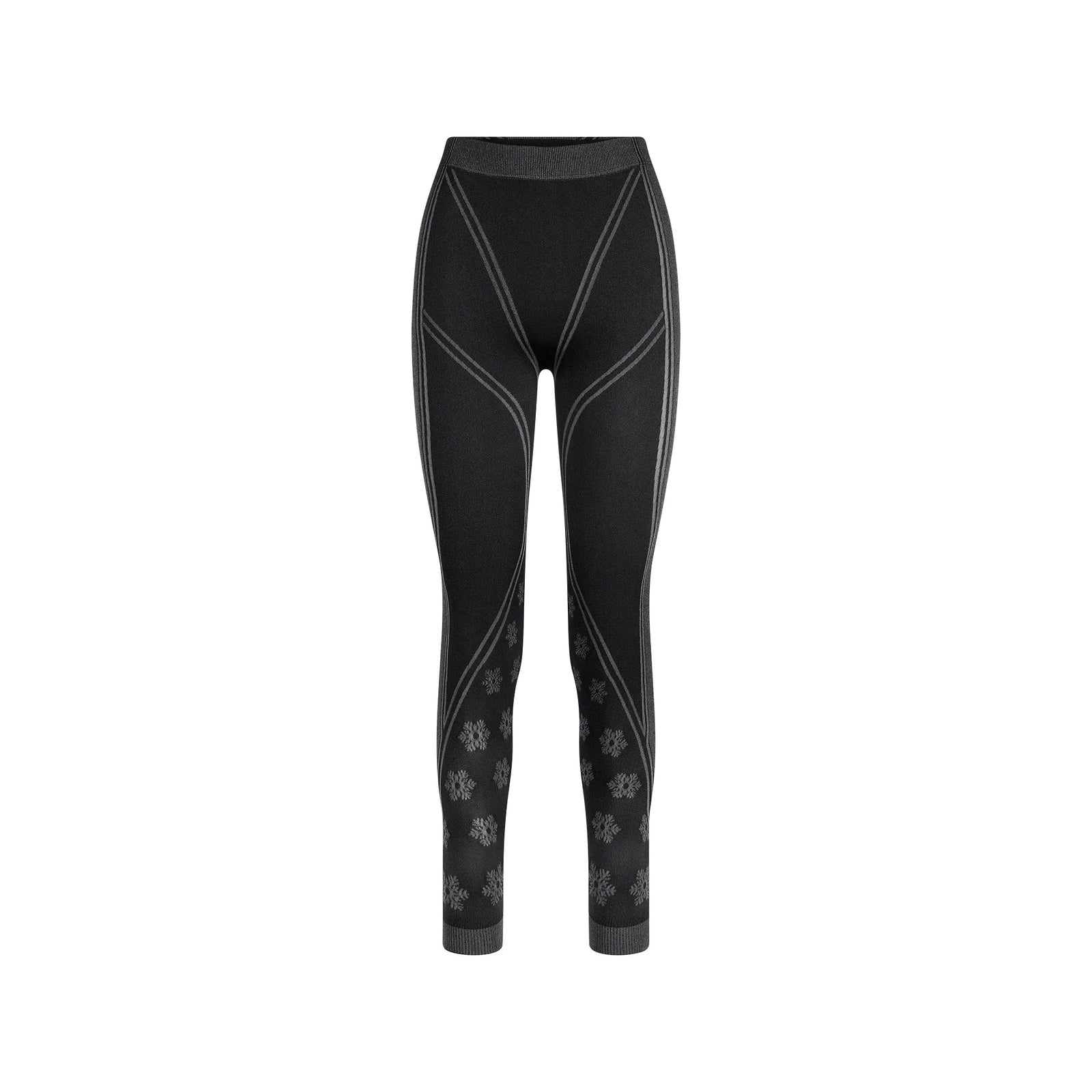 SKIMS FIRST LAYERS LEGGING | OBSIDIAN WINTER FAIR ISLE