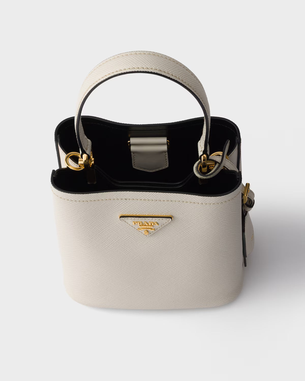 Prada Panier Saffiano Leather Mini Bag