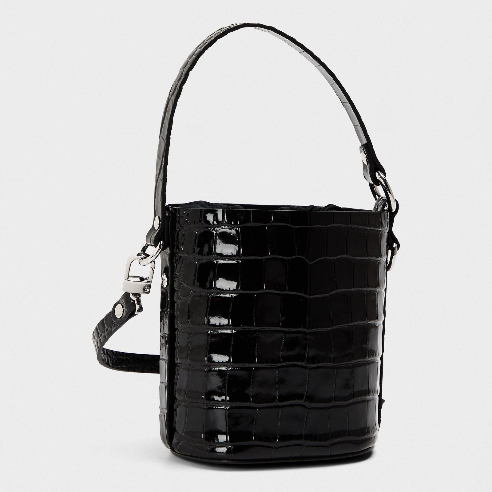 Viv Daisy Croc Bucket Bag