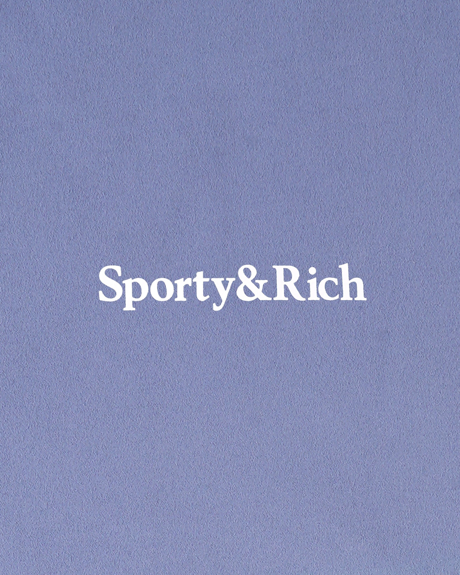 Serif Logo Legging - Colony Blue/White