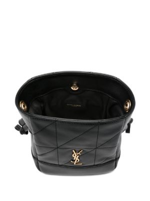 Saint Laurent Mini Jamie Quilted Logo Shoulder Bag