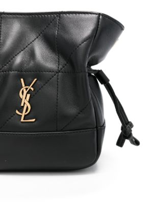 Saint Laurent Mini Jamie Quilted Logo Shoulder Bag