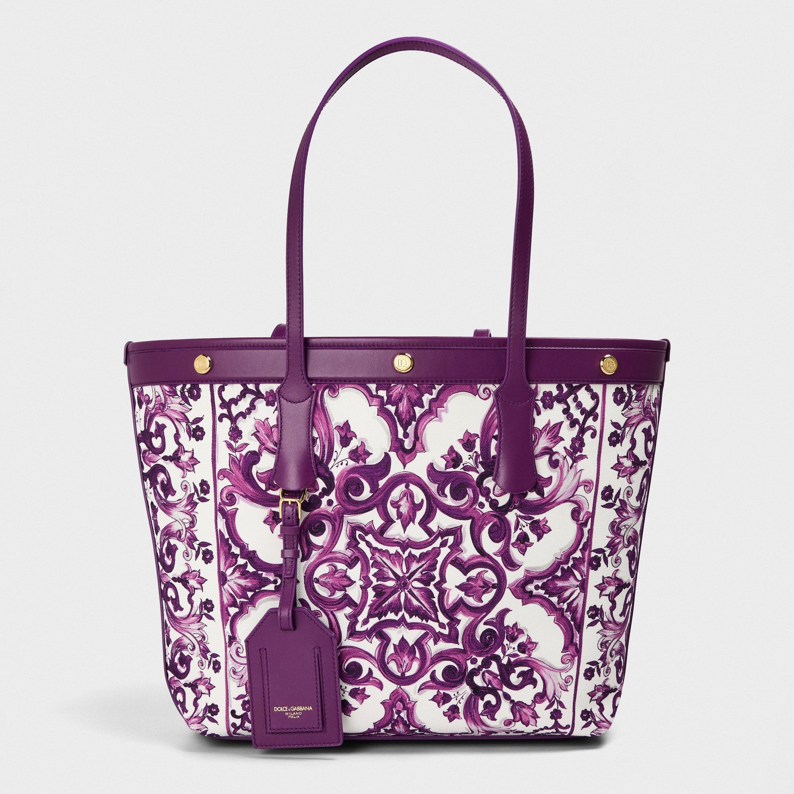 Maiolica Canvas Tote Bag