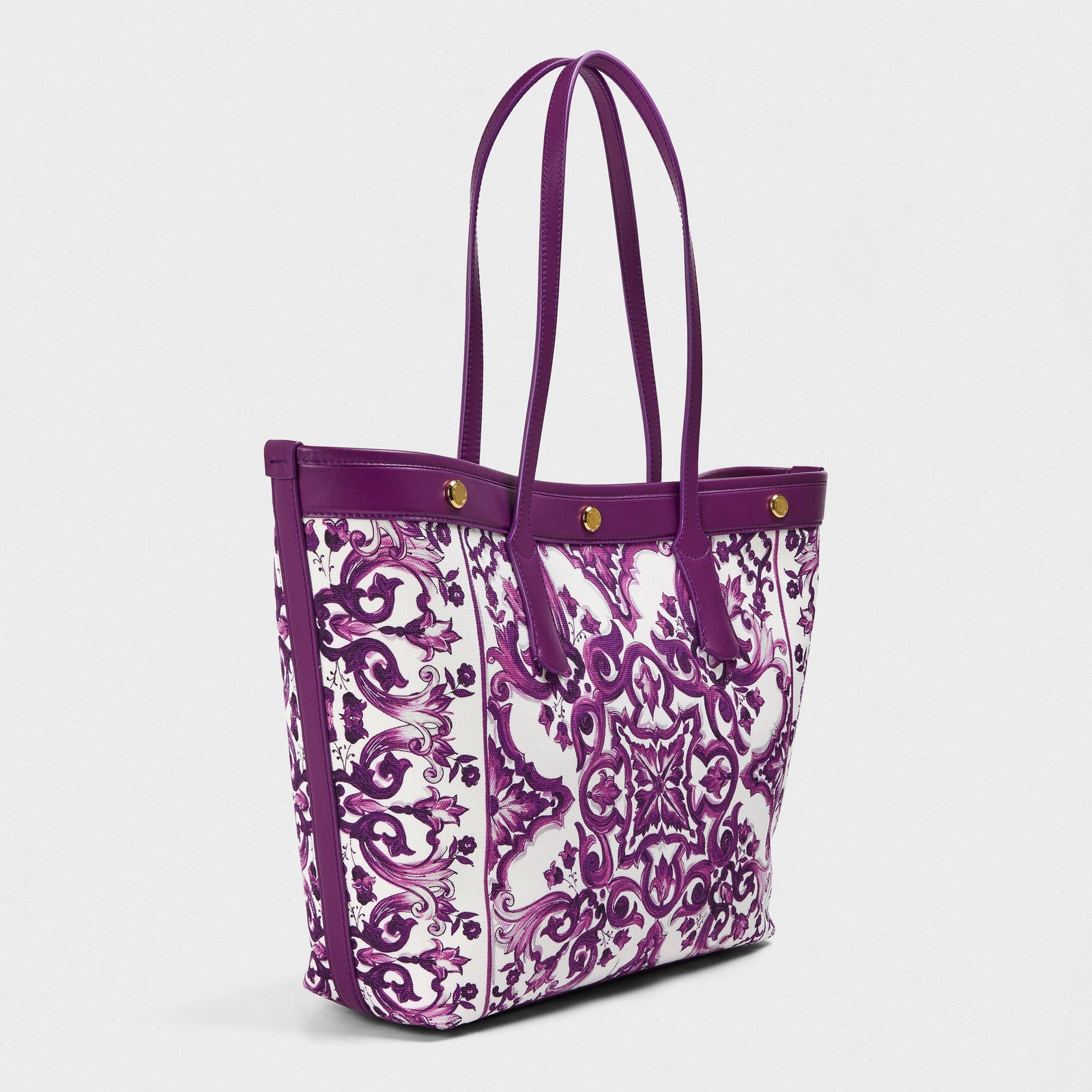 Maiolica Canvas Tote Bag