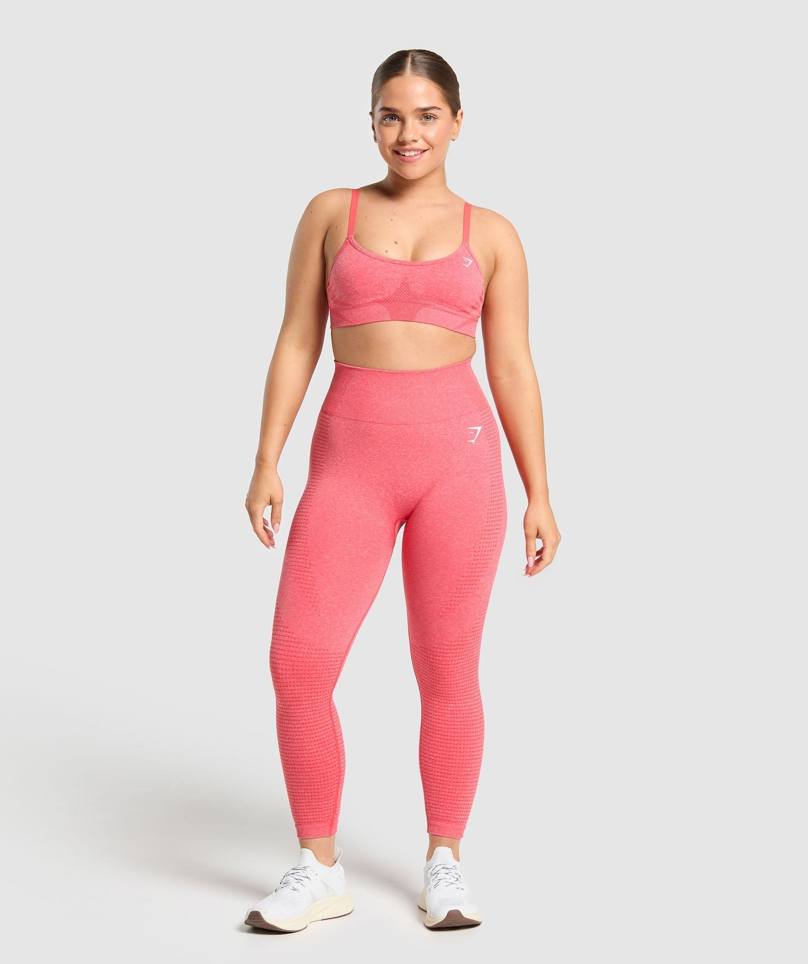 Gymshark Vital Leggings - Coral Red Marl