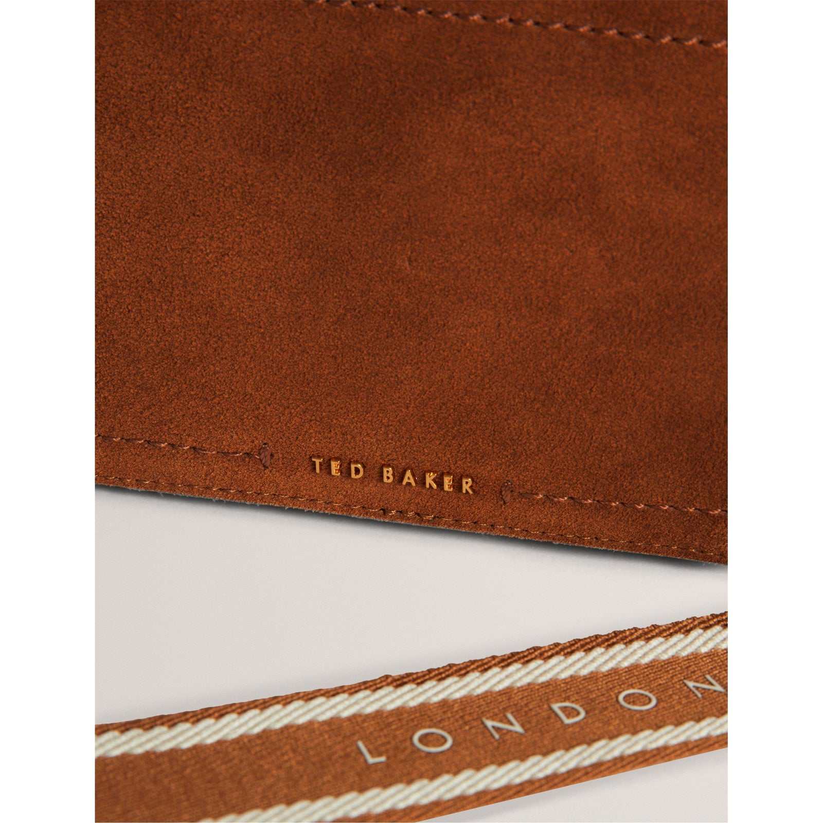 Suede Camera Crossbody Bag