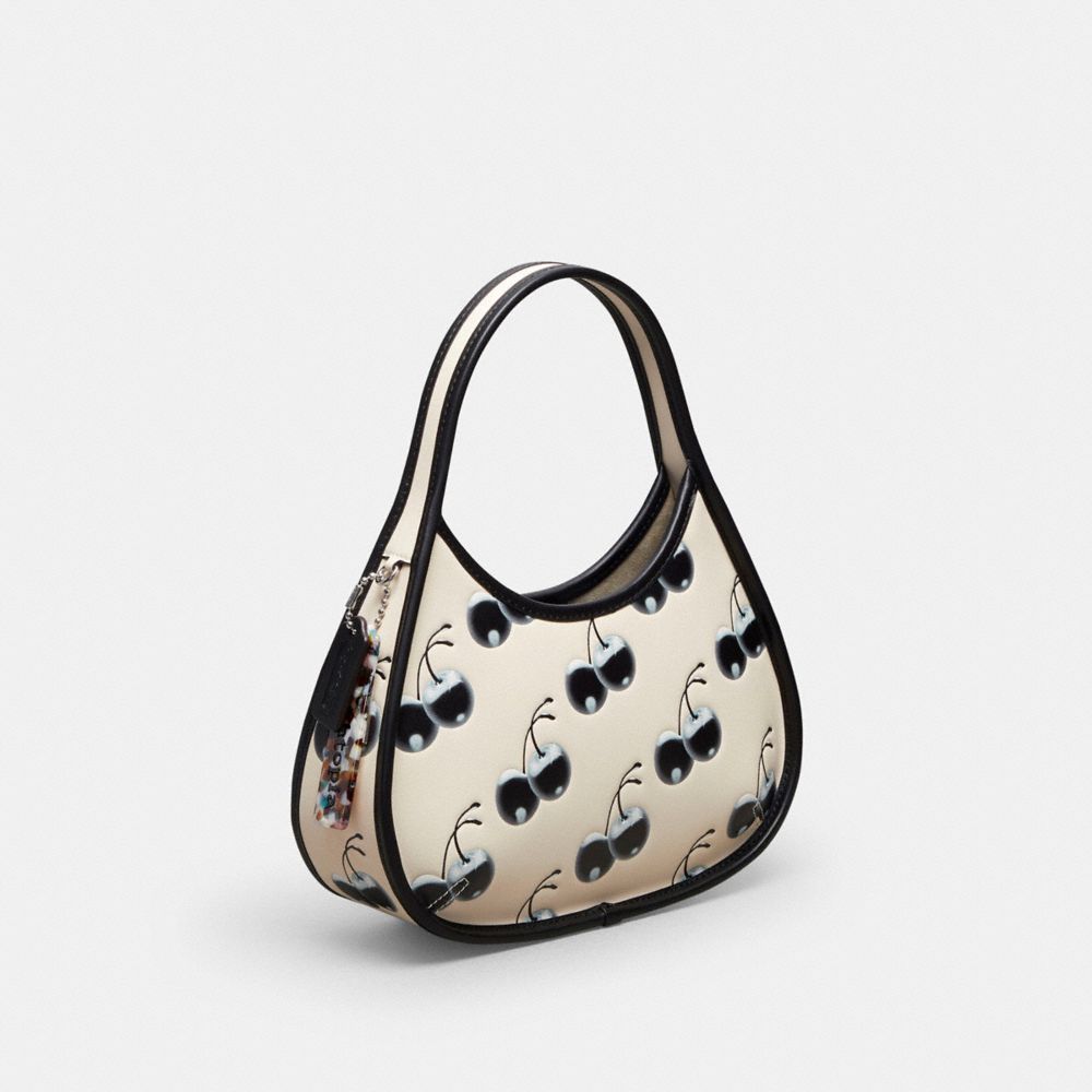 Ergo Bag In Coachtopia Leather With Cherry Print